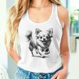 超かわいいチワワ フォトリアリスティック描画スタイル タンクトップ