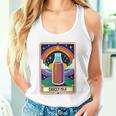 面白い Choccy ミルク タロット カード チョコレート ミルクセーキ 長袖tシャツ タンクトップ