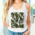 面白い猫のカモフラージュカモフラージュパターンペット猫 タンクトップ