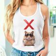 面白くて笑いたい人のためのxハムスター。 長袖tシャツ タンクトップ