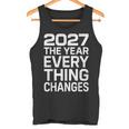 2027 すべてが変わる年 タンクトップ