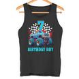 7歳 7歳の誕生日 男の子 モンスタートラック 車 タンクトップ