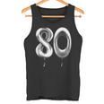 80歳の誕生日バルーン 装飾バルーン 80年目 タンクトップ