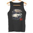 911ターボレトロヴィンテージ964カークラシック自動車トラック。 タンクトップ