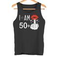 I Am 50 Plus 1 中指 51歳の誕生日 面白い タンクトップ