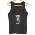 Angry Bad Boystyle Cool Teddy Bear Bad Boy Graphic タンクトップ