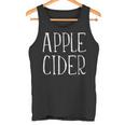 Apple Cider デザイン メンズ レディース 面白い アップルサイダー タンクトップ