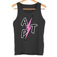 Aptアパツ、ピンクサンダー、トレンディファッション タンクトップ