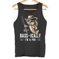 Bass-Ically I'm A Pro バスフィッシングアパレル メンズ キッズ タンクトップ
