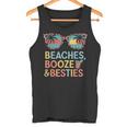 Beaches Booze Besties 夏休み 旅行 ギフト タンクトップ