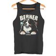 Berner And Chill バーニーズマウンテンドッグ 面白いグラフィックtシャツ タンクトップ