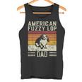 Best Rabbit Dad ヴィンテージアメリカンファジーロップ タンクトップ