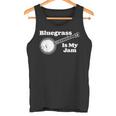 Bluegrass Is My Jam Banjo Musicintage Graphic タンクトップ