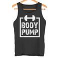 Body Pump Fitness Motivation ボディビルディングジムシャツ タンクトップ