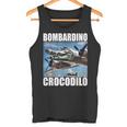 Bombardino Crocodilo イタリアンブレインロットミーム タンクトップ