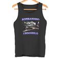 Bombardino Crocodilo Bootleg Brainrot イタリアン ブレイン ミーム タンクトップ