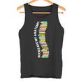 Books Are My Anatomy 背骨ブックワーム 読書 タンクトップ