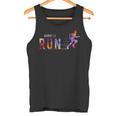 Born To Run マラソンランナー スポーツ カラフルtシャツ タンクトップ