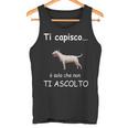 Bull Terrier Miniatura Cane Bull Terrier Miniatura Canotta