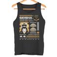 Camisa Japonesa Geisha Asiática Camiseta sin mangas