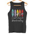 I Can't I Have Aurfboard Meetingurfing ファニーサーファーtシャツ タンクトップ