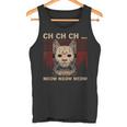 Ch Ch Chニャー ニャー 怖いフライデー ファニー ハロウィン タンクトップ