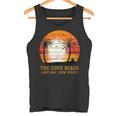 The Cove Beach Cape May New Jersey ビンテージ サンセット レトロ 太陽 タンクトップ