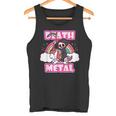 Death Metal Grim Reaper ピンクユニコーン ファニーヘビーメタル タンクトップ