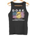 Doge 政府効率省 トランプ柴犬 タンクトップ