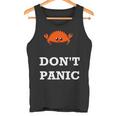 Don't Panic Rustacean Ferris The Crab Rustプログラミング 長袖tシャツ タンクトップ