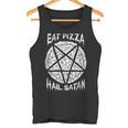 Eat Pizza Hailatan オカルト 反キリスト 悪魔的なサタニズム タンクトップ