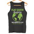 Flat Earthociety Flat Earther Conspiracy Theory タンクトップ