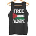 Free Palestine Free Gaza パレスチナの旗無料パレスチナ タンクトップ
