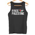 Free Palestine パレスチナの旗無料パレスチナ タンクトップ