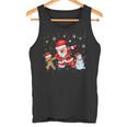 Dabbinganta Christmas おかしいdabサンタクロースクリスマス タンクトップ