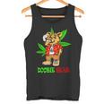 Doobie Bear 大麻の葉 雑草愛好家 マリファナギフト タンクトップ