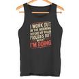 Gym Workout Weightlifting Humor Fitness Training Gear タンクトップ