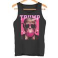 Trump 2024 メガネ&バブルガム ピンク タンクトップ