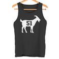 Goat 51 GOATナンバーフィフティワンヤギ タンクトップ
