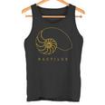 Golden Nautilus シェルtシャツ 海洋自然愛好家向け タンクトップ