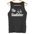 The Goodfather 父の日 ギフト グラフィック ホワイト タンクトップ