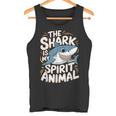 Thehark Is Mypirit アニマル 気まぐれなかわいいサメ タンクトップ