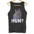Huh Cat Meme タンクトップ