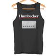 Humbucker ハムバッカー、クールなギタリストのギフト ギターピックアップグラフィック タンクトップ