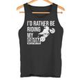I'd Rather Be Riding My Grom タンクトップ