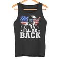 I'll Be Back Trump 2024 アメリカ大統領選挙トランプ タンクトップ