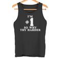 I'm 1O Why Try Harder シャツ タンクトップ
