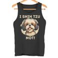 Ihih Tzu Not おもしろシーズー犬 タンクトップ