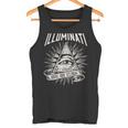 Illuminati New World Order イルミナティ新世界秩序デザイン、プロビデンスの目 タンクトップ