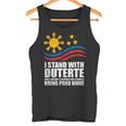Itand With Duterte フィリピン フィリピン 強い 帰省 タンクトップ
